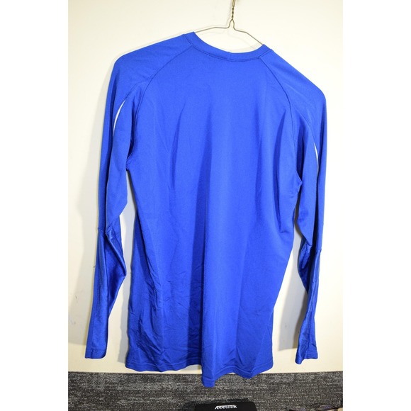 Macalester College Scots Shirt Mens S NCAA UA TEAM ISSUED Baseball Jersey Blue - Picture 7 of 16